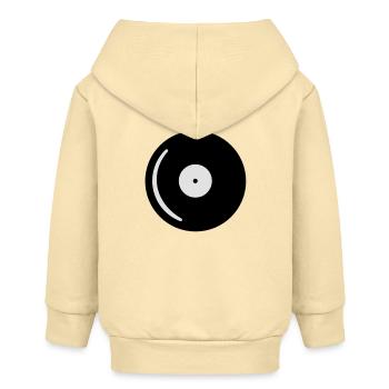 LP - Veste à capuche bébé bio Stanley/Stella - crème - Dos
