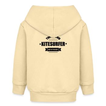 Kiteboarding / Kitesurfing / Kitesurf / - Veste à capuche bébé bio Stanley/Stella - crème - Dos