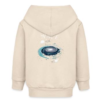 Espace Weltraum - Veste à capuche bébé bio Stanley/Stella - écru doux - Dos