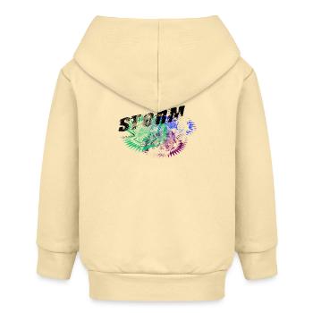 Storm radical - Baby Organic Kapuzenjacke Baby Connector von Stanley/Stella - Creme - Hinten