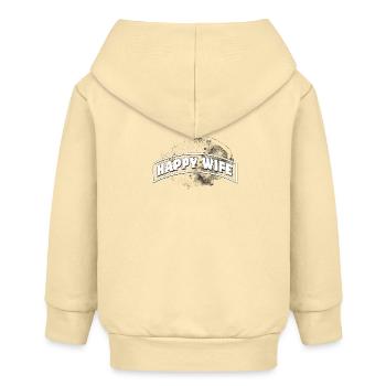 FEMME HEUREUSE Fond orageux - Veste à capuche bébé bio Stanley/Stella - crème - Dos
