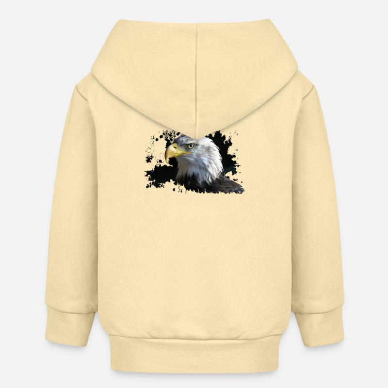 Aigle - Veste à capuche bébé bio Stanley/Stella - crème