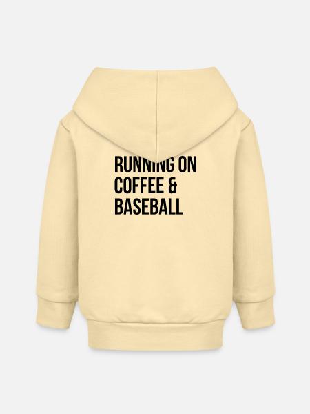Baseball Baseball Baseball - Baby Organic Kapuzenjacke Baby Connector von Stanley/Stella - Creme