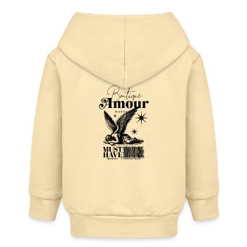 Boutique Amour Engel Unisex T-Shirt Sleep Angel - Baby Organic Kapuzenjacke Baby Connector von Stanley/Stella - Creme - Hinten