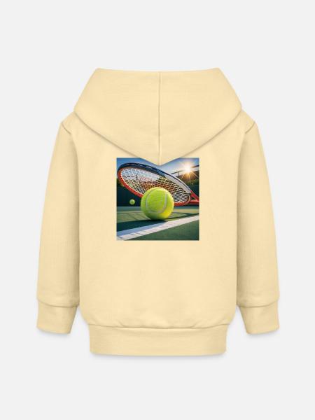 Sport, Tennis - Baby Organic Kapuzenjacke Baby Connector von Stanley/Stella - Creme