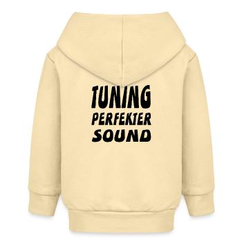 Tuning - Baby Organic Kapuzenjacke Baby Connector von Stanley/Stella - Creme - Hinten