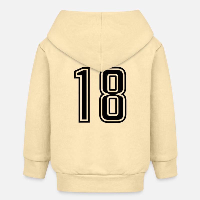 18 - Veste à capuche bébé bio Stanley/Stella - crème