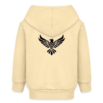 Aigle - Veste à capuche bébé bio Stanley/Stella - crème - Dos