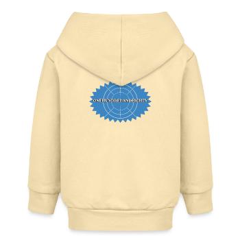 Cent quatre-vingts Target Retro - Veste à capuche bébé bio Stanley/Stella - crème - Dos