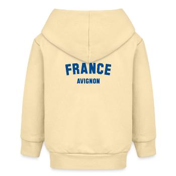 AVIGNON France Frankreich - Veste à capuche bébé bio Stanley/Stella - crème - Dos