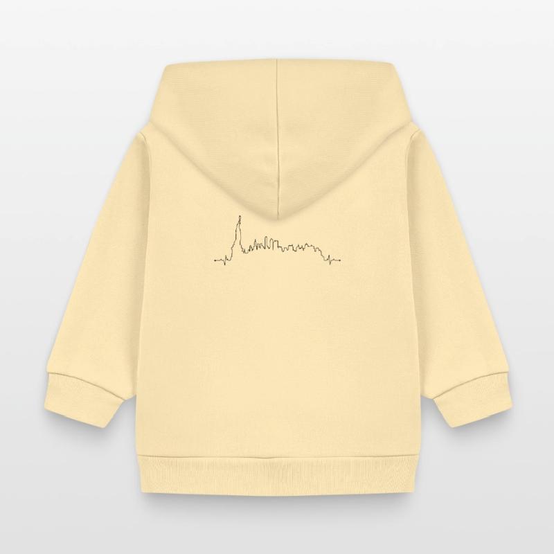 design_missing_request Baby Organic Zip-up Hoodie by Stanley/Stella