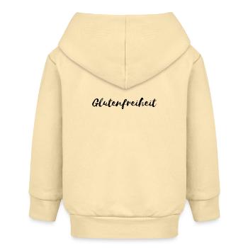 Glutenfreiheit - Baby Organic Kapuzenjacke Baby Connector von Stanley/Stella - Creme - Hinten