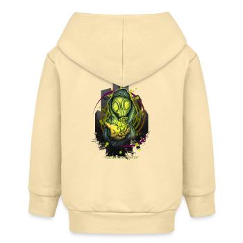 take your pills - Baby Organic Kapuzenjacke Baby Connector von Stanley/Stella - Creme - Hinten