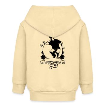 Petanque FLEX SHIELD - Baby Organic Kapuzenjacke Baby Connector von Stanley/Stella - Creme - Hinten