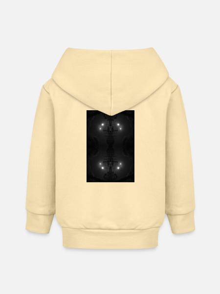 Dark Night V.2 - Baby Organic Kapuzenjacke Baby Connector von Stanley/Stella - Creme