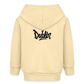 Dublin - Veste à capuche bébé bio Stanley/Stella - crème - Dos