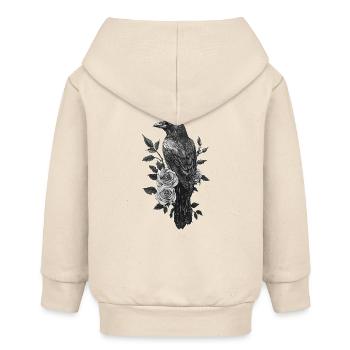 Rabe - Baby Organic Kapuzenjacke Baby Connector von Stanley/Stella - Natur - Hinten