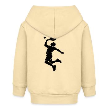 Homme smash padel - Veste à capuche bébé bio Stanley/Stella - crème - Dos
