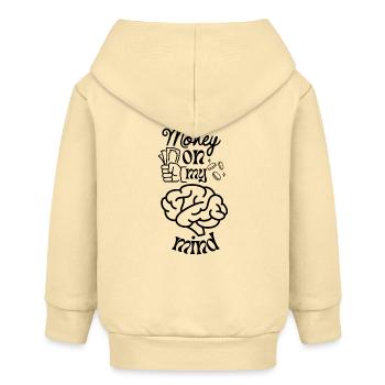 Pièces dans l’étincelle stellaire - Veste à capuche bébé bio Stanley/Stella - crème - Dos
