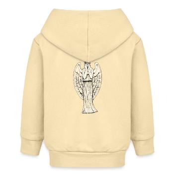 Don't Blink - Baby Organic Kapuzenjacke Baby Connector von Stanley/Stella - Creme - Hinten