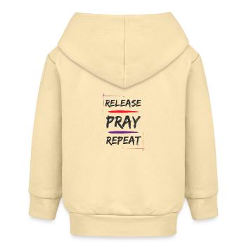 Relâcher Prie Répéter - Veste à capuche bébé bio Stanley/Stella - crème - Dos