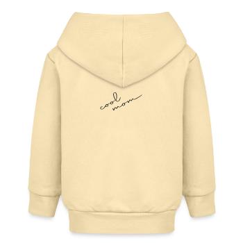 Love Mom Minimalist Line Heart Mama Shirt - Veste à capuche bébé bio Stanley/Stella - crème - Dos