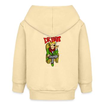 Dr. Best - Baby Organic Kapuzenjacke Baby Connector von Stanley/Stella - Creme - Hinten