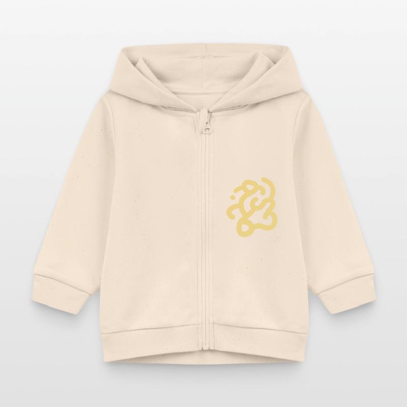 Pattern - Minimal Abstract - Vector Baby Organic Zip-up Hoodie by Stanley/Stella
