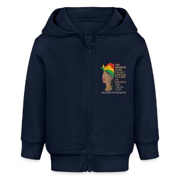 Breathing Breathing Respiratory Therapist Oxygen - Baby Organic Zip-up Hoodie by Stanley/Stella - navy - Front
