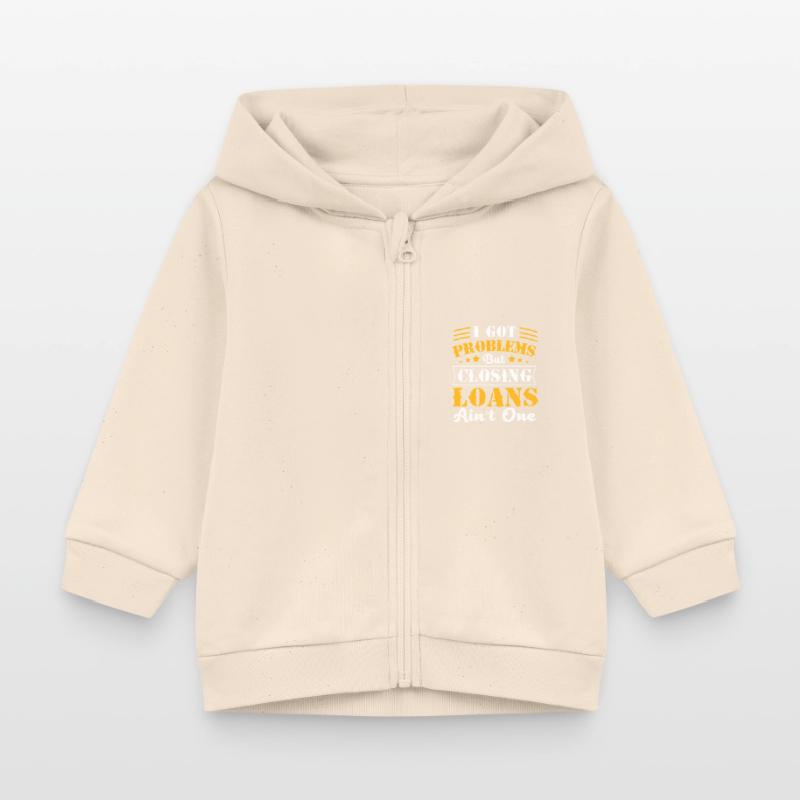 Schulden Hypothek Eigentumswohnung Baby Organic Kapuzenjacke Baby Connector von Stanley/Stella