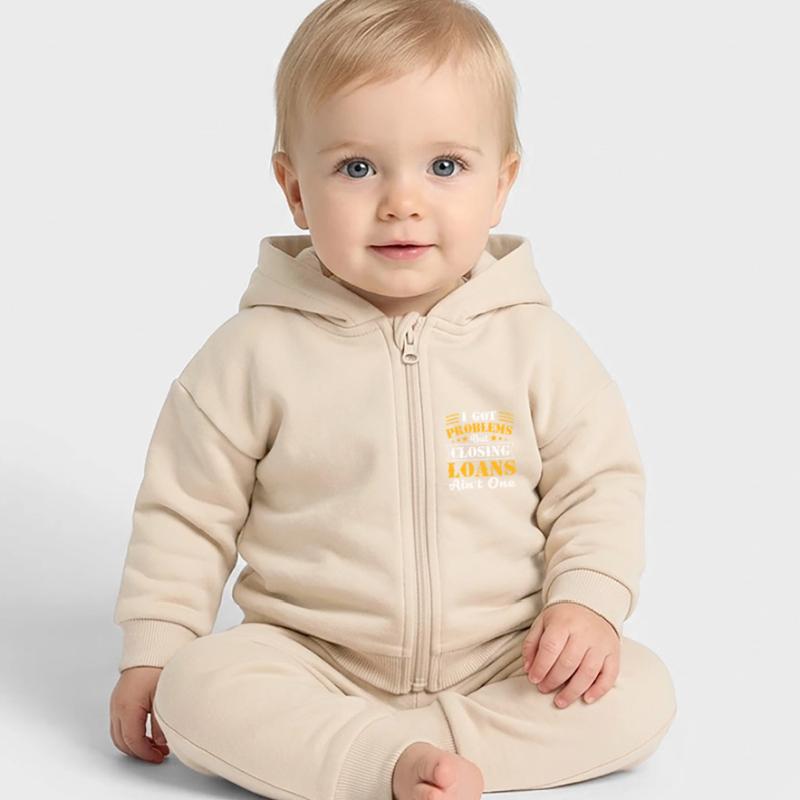 Schulden Hypothek Eigentumswohnung Baby Organic Kapuzenjacke Baby Connector von Stanley/Stella
