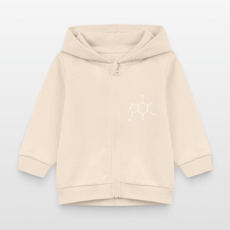 Chimie Science Physique Laboratoire Formule structurelle Veste à capuche bébé bio Stanley/Stella