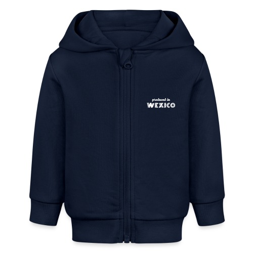 Wexico White - Stanley/Stella Organic Zip Hoodie BABY CONNECTOR