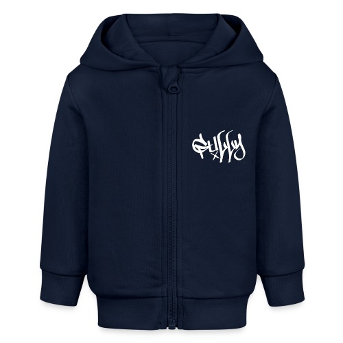 Gully White X Knifes - Stanley/Stella Organic Zip Hoodie BABY CONNECTOR