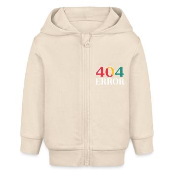 404 Error - Veste à capuche bébé bio Stanley/Stella - écru doux - Devant