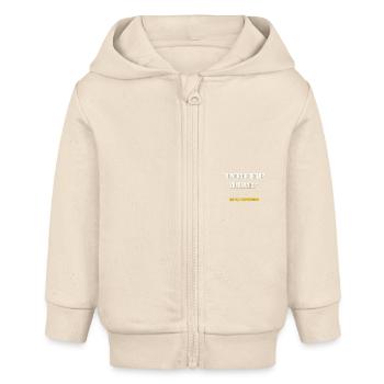 Homeoffice... - Baby Organic Kapuzenjacke Baby Connector von Stanley/Stella - Natur - Vorne