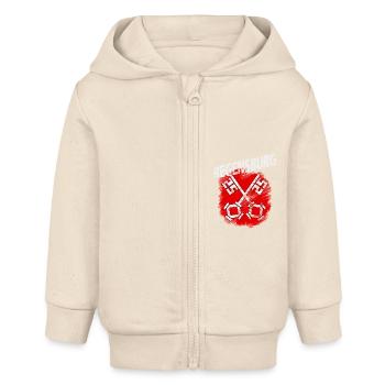Regensburg - Baby Organic Kapuzenjacke Baby Connector von Stanley/Stella - Natur - Vorne