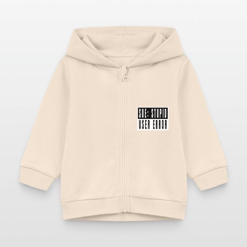 hacking code hacking coding coding computer quote Baby Organic Kapuzenjacke Baby Connector von Stanley/Stella