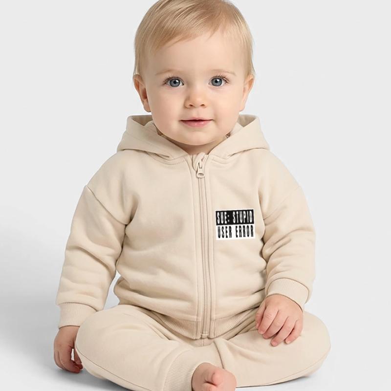 hacking code hacking coding coding computer quote Baby Organic Kapuzenjacke Baby Connector von Stanley/Stella