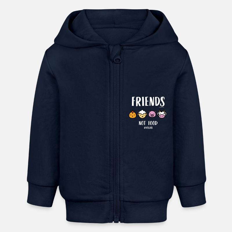 Amis Non alimentaire #VEGAN - Veste à capuche bébé bio Stanley/Stella - bleu marine