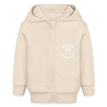 Creative Commander - Baby Organic Kapuzenjacke Baby Connector von Stanley/Stella - Natur - Vorne