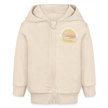2004 Geburtstag Januar 2004 - Geschenk Januar 2004 - Baby Organic Kapuzenjacke Baby Connector von Stanley/Stella - Natur - Vorne
