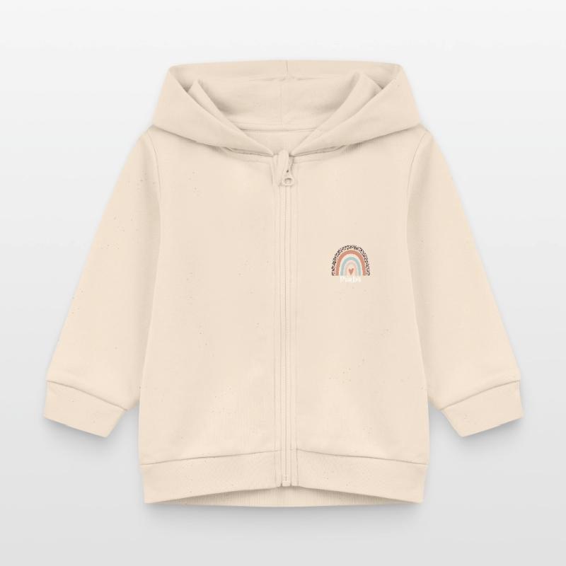 Printer Rainbow Leopard Funny Printer Appreciation Baby Organic Zip-up Hoodie by Stanley/Stella