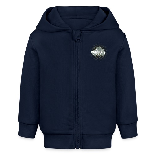 wake up and live - Stanley/Stella Organic Zip Hoodie BABY CONNECTOR