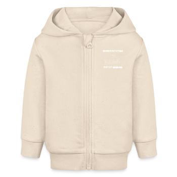 Montage - Baby Organic Kapuzenjacke Baby Connector von Stanley/Stella - Natur - Vorne