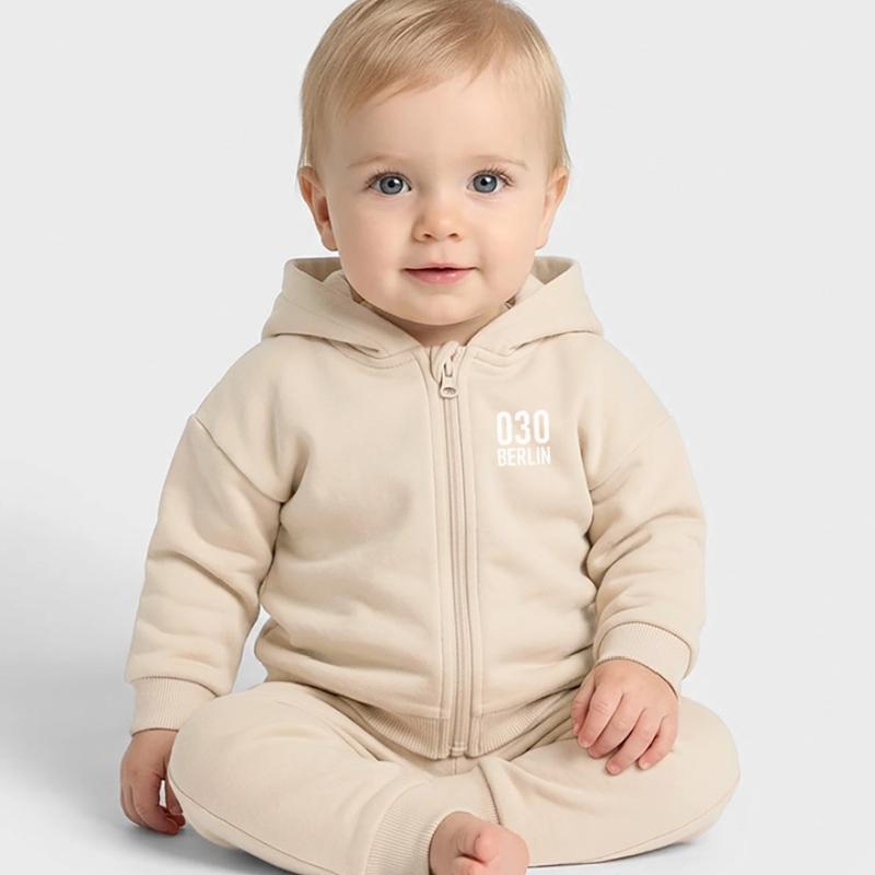 030 - Null Drei Null - Berlin - Area Code - Phone Baby Organic Zip-up Hoodie by Stanley/Stella