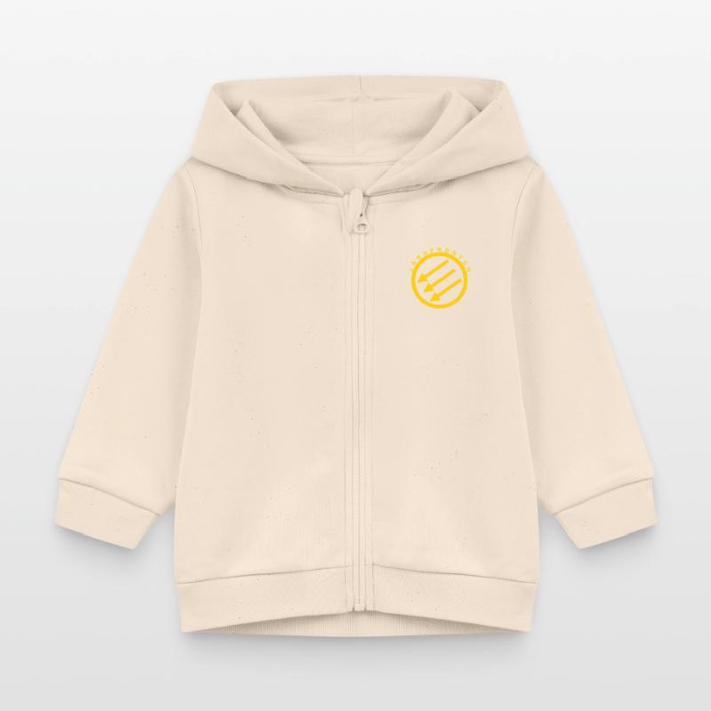 Järnfronten / Eiserne Front / Iron Front Baby Organic Kapuzenjacke Baby Connector von Stanley/Stella