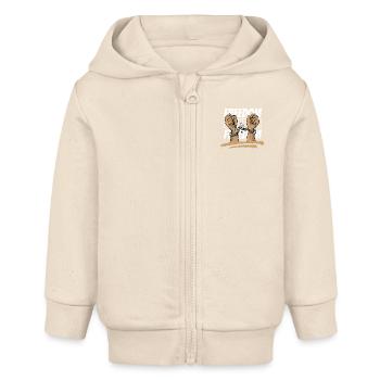 Freedom - Baby Organic Kapuzenjacke Baby Connector von Stanley/Stella - Natur - Vorne