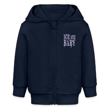 BABY - Baby Organic Kapuzenjacke Baby Connector von Stanley/Stella - Navy - Vorne