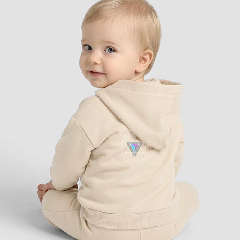 nerd cpu pyramide illuminati jeu wow hacker code Veste à capuche bébé bio Stanley/Stella